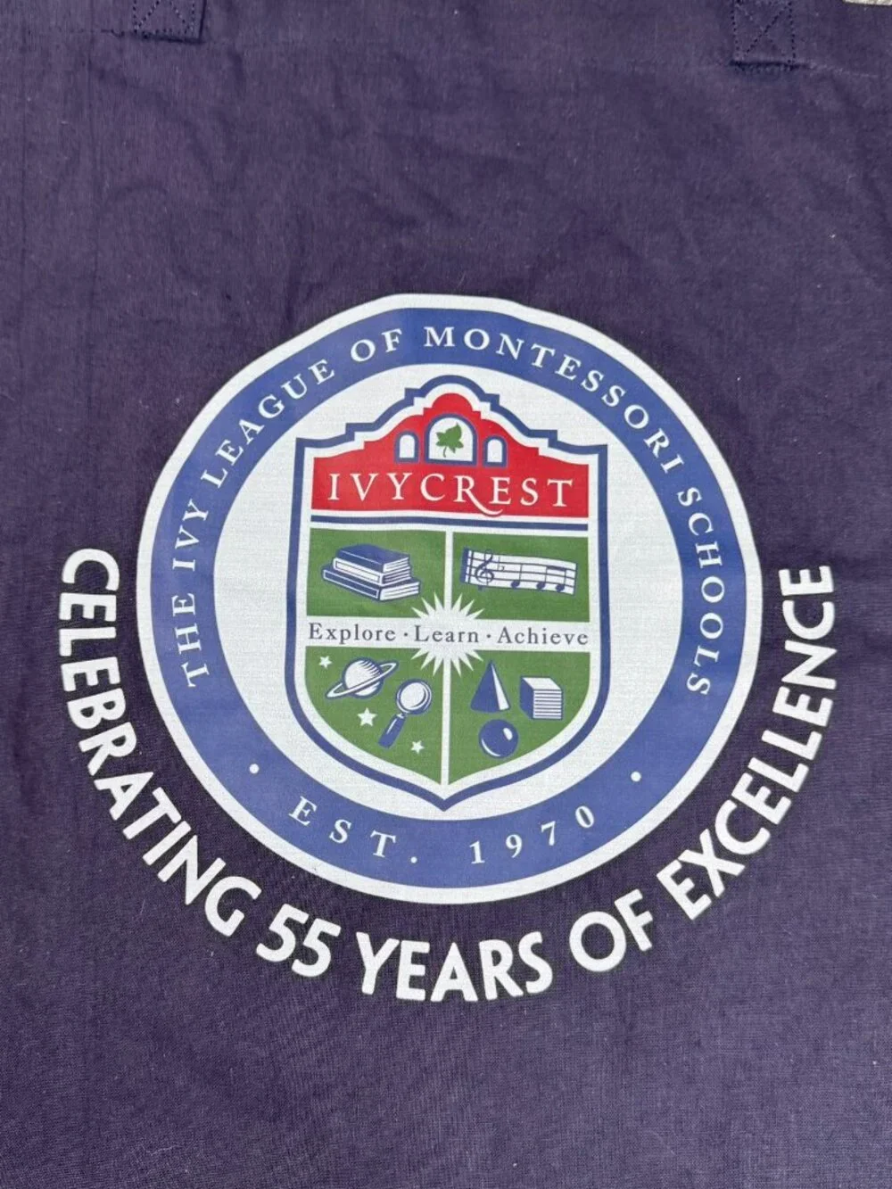 IvyCrest School of Arts & Montessori Schools Unisex Adult Promotional Tote Bag